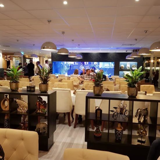 delar av restaurangen